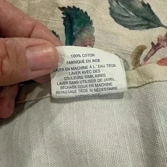 Maison d' Hermine Equinoxe - Beige 100% Cotton Apron - Picture 7 of 7